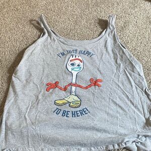 Disney Pixar Gray Tank Top